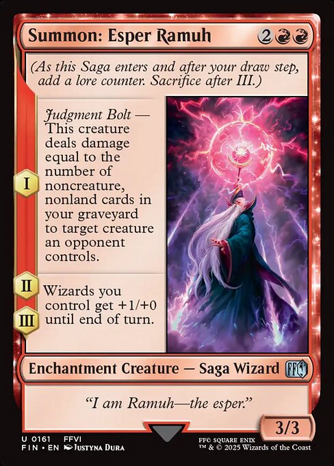 Summon: Esper Ramuh highlighted card art