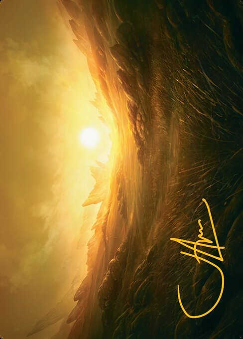 Plains // Plains from Tarkir: Dragonstorm Art Series