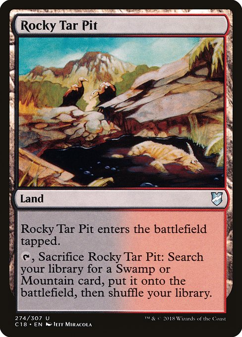 Rocky Tar Pit from Commander 2018