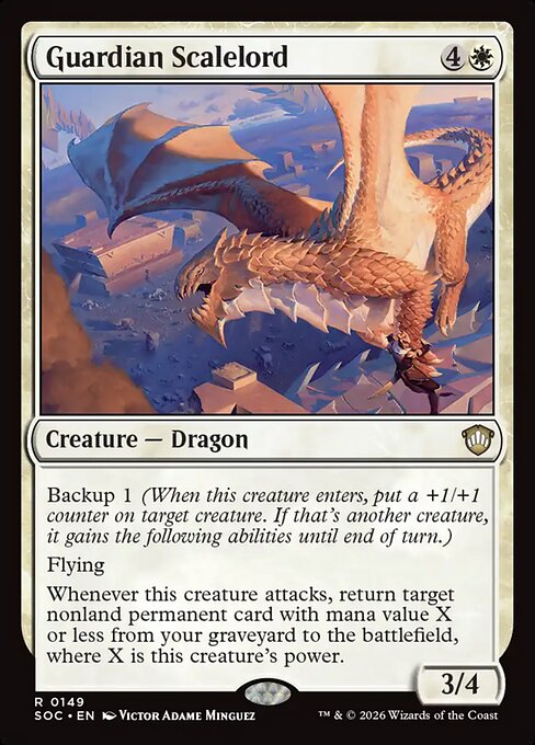 Guardian Scalelord from Secrets of Strixhaven Commander