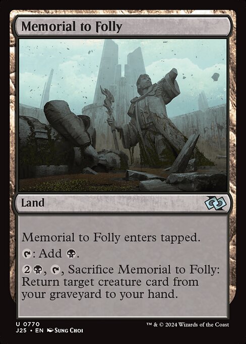 Memorial to Folly from Foundations Jumpstart