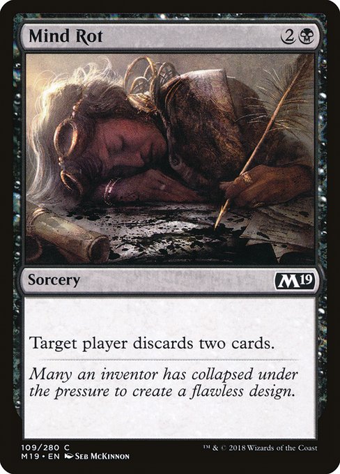 Mind Rot from Core Set 2019