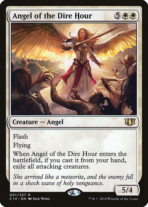 Angel of the Dire Hour from Commander 2014