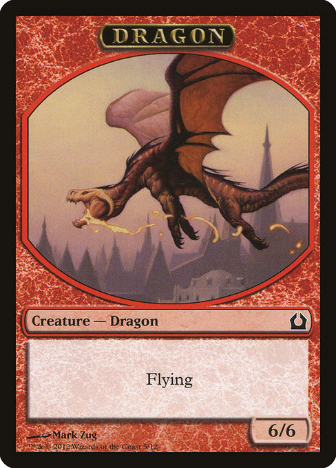Dragon from Return to Ravnica Tokens
