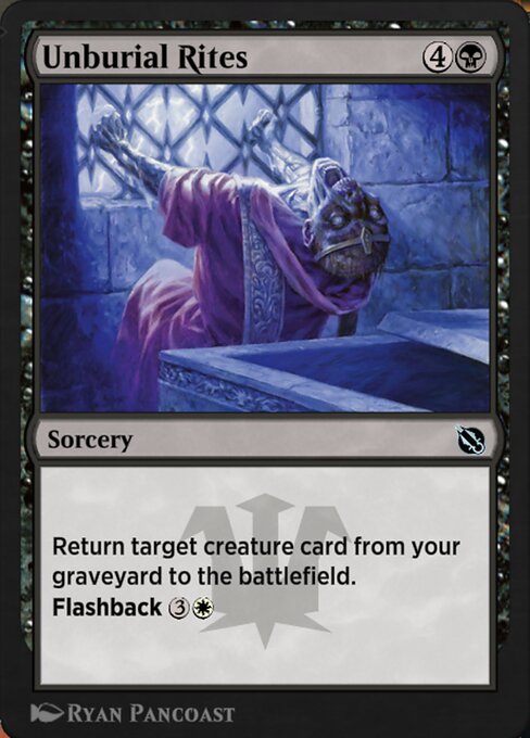 Unburial Rites highlighted card art