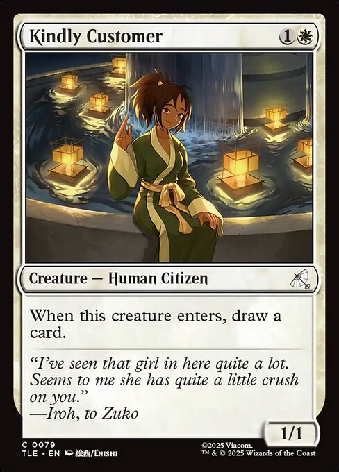 Kindly Customer from Avatar: The Last Airbender Eternal