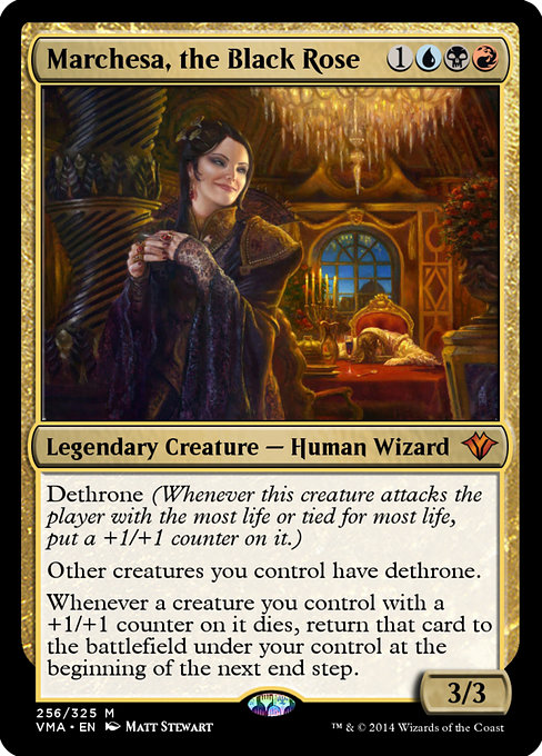 Marchesa, the Black Rose from Vintage Masters