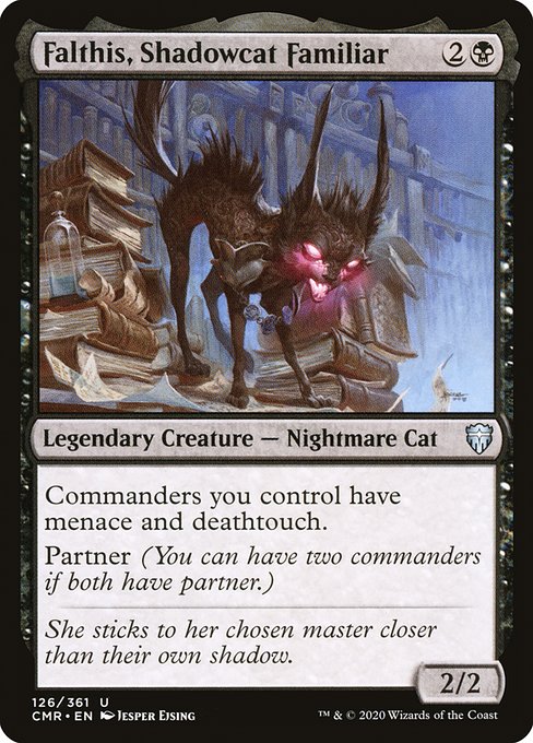 Falthis, Shadowcat Familiar from Commander Legends