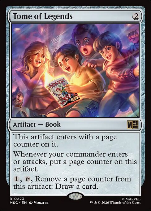 Tome of Legends from Marvel Super Heroes Commander