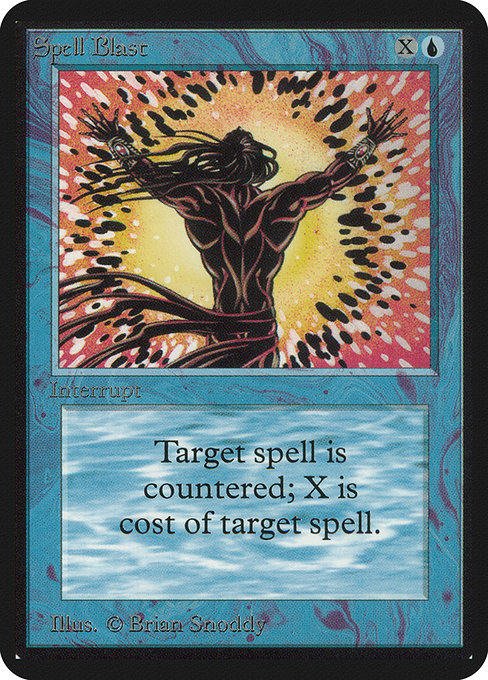 Spell Blast from Limited Edition Alpha