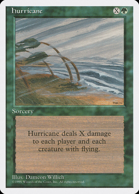 Hurricane from Fourth Edition