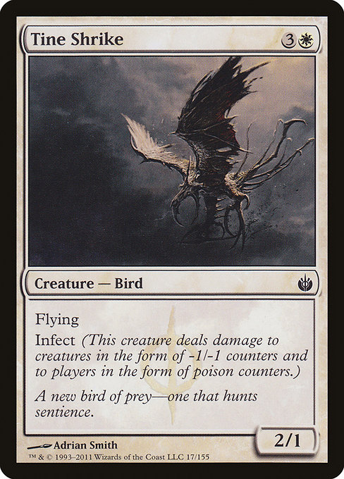 Tine Shrike highlighted card art