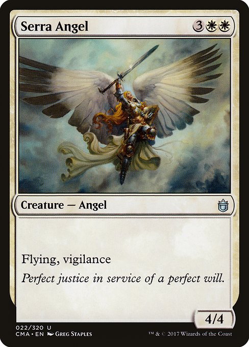Serra Angel from Commander Anthology