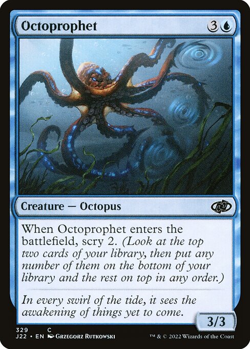 Octoprophet highlighted card art