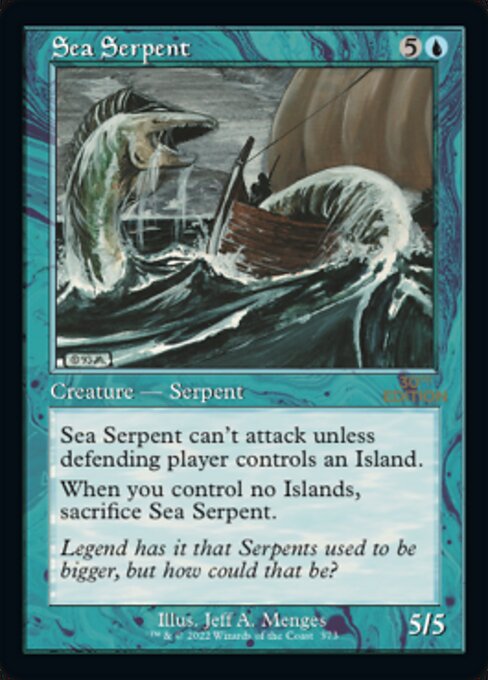Sea Serpent highlighted card art