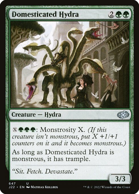 Domesticated Hydra highlighted card art