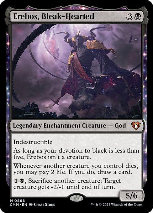 Erebos, Bleak-Hearted highlighted card art