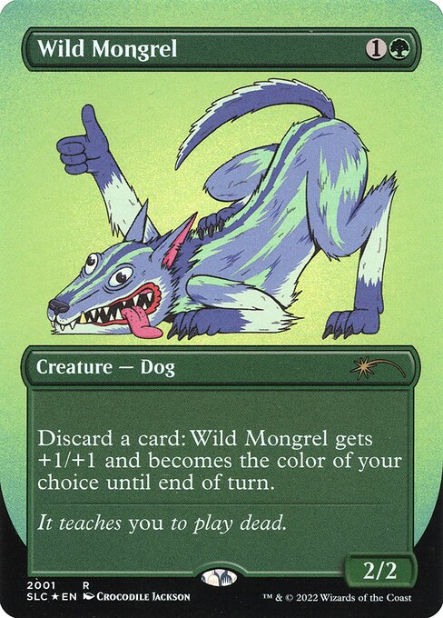 Wild Mongrel highlighted card art