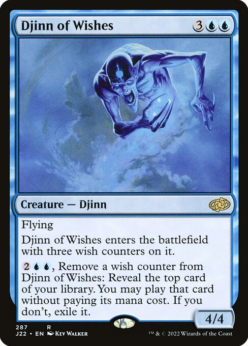 Djinn of Wishes highlighted card art