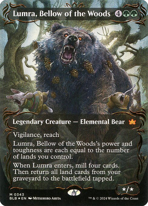 Lumra, Bellow of the Woods from Bloomburrow