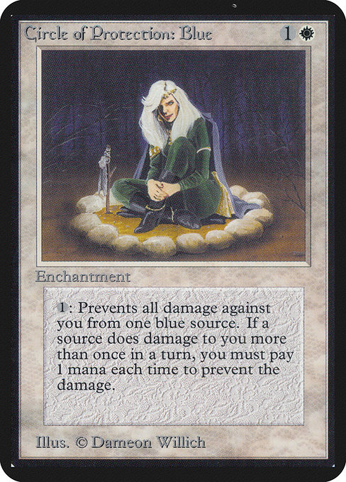 Circle of Protection: Blue from Limited Edition Alpha