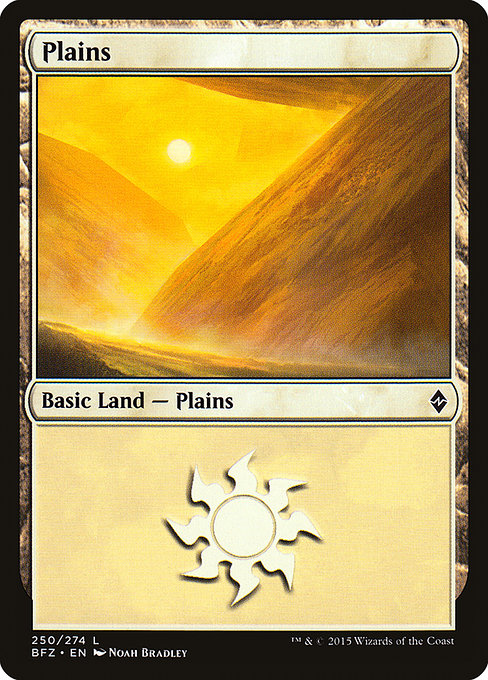 Plains from Battle for Zendikar