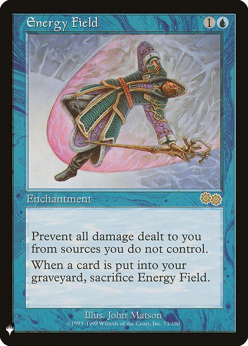 Energy Field highlighted card art