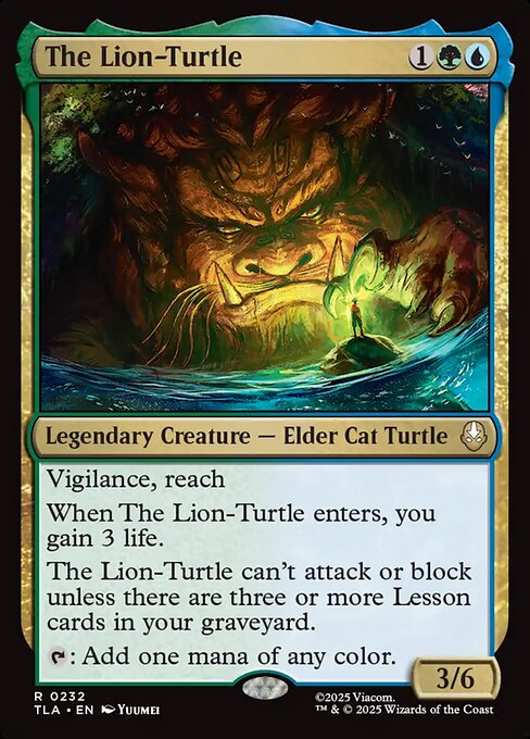 The Lion-Turtle from Avatar: The Last Airbender