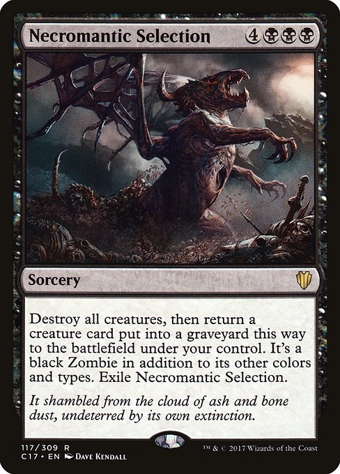 Necromantic Selection from Commander 2017