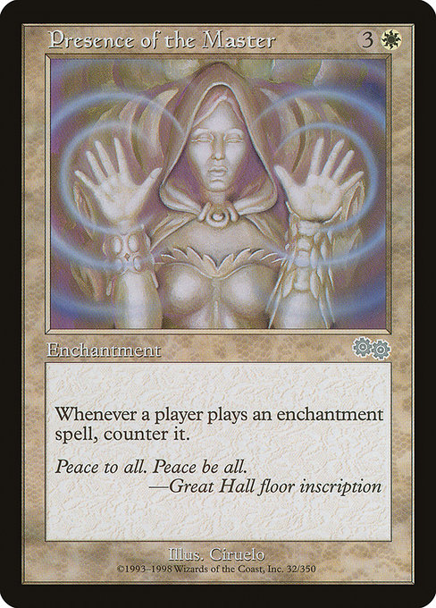 Presence of the Master highlighted card art