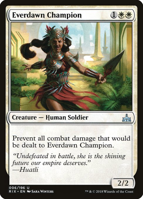 Everdawn Champion from Rivals of Ixalan