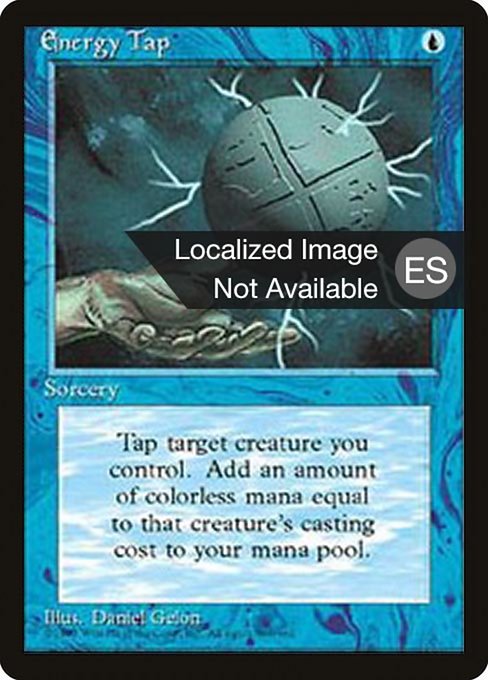 Energy Tap from Fourth Edition Foreign Black Border