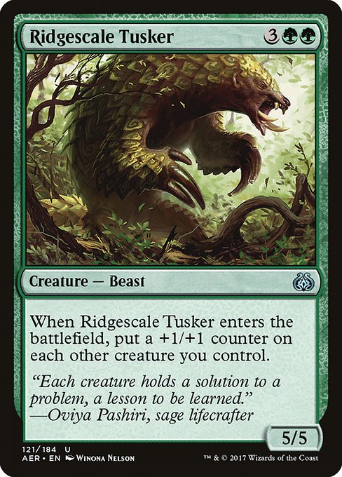 Ridgescale Tusker from Aether Revolt