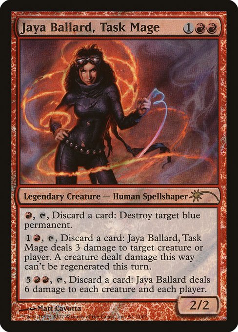 Jaya Ballard, Task Mage from Time Spiral Promos