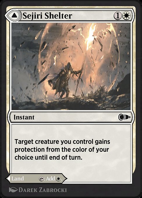 Sejiri Shelter // Sejiri Glacier highlighted card art