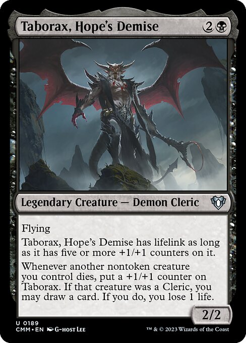 Taborax, Hope's Demise from Commander Masters