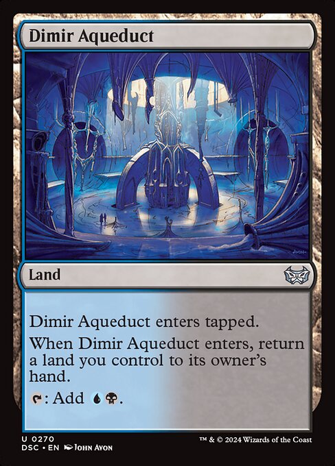 Dimir Aqueduct highlighted card art