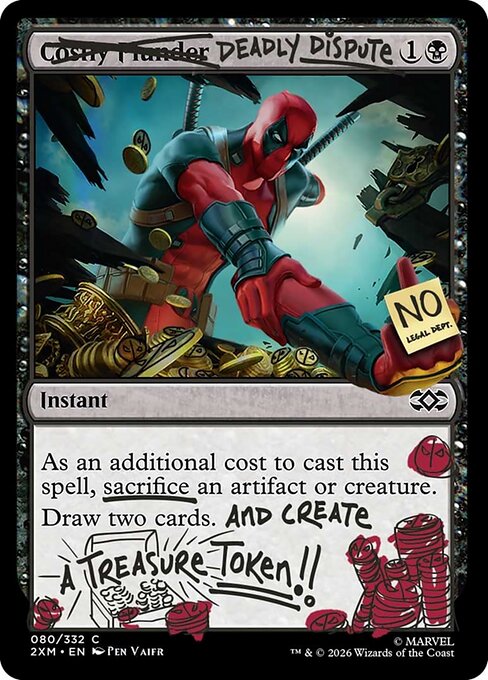 Deadly Dispute highlighted card art
