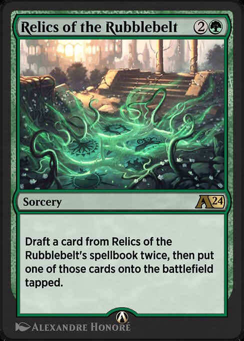 Relics of the Rubblebelt highlighted card art
