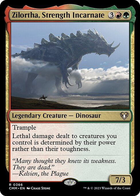 Zilortha, Strength Incarnate highlighted card art