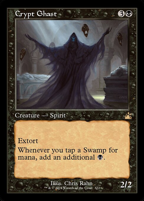 Crypt Ghast from Ravnica Remastered