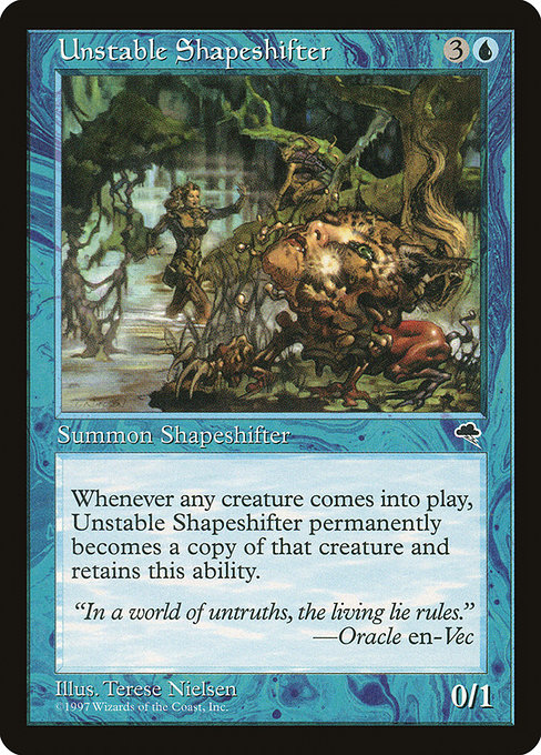 Unstable Shapeshifter highlighted card art
