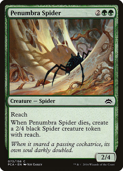 Penumbra Spider from Planechase Anthology