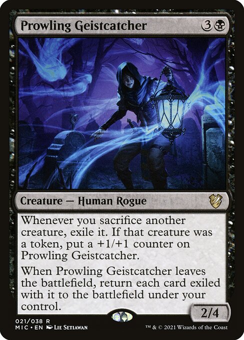 Prowling Geistcatcher from Midnight Hunt Commander