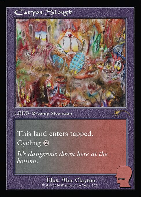 Canyon Slough highlighted card art