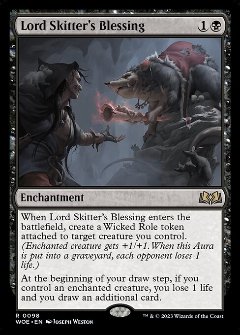 Lord Skitter's Blessing from Wilds of Eldraine