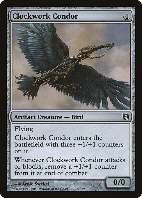 Clockwork Condor highlighted card art