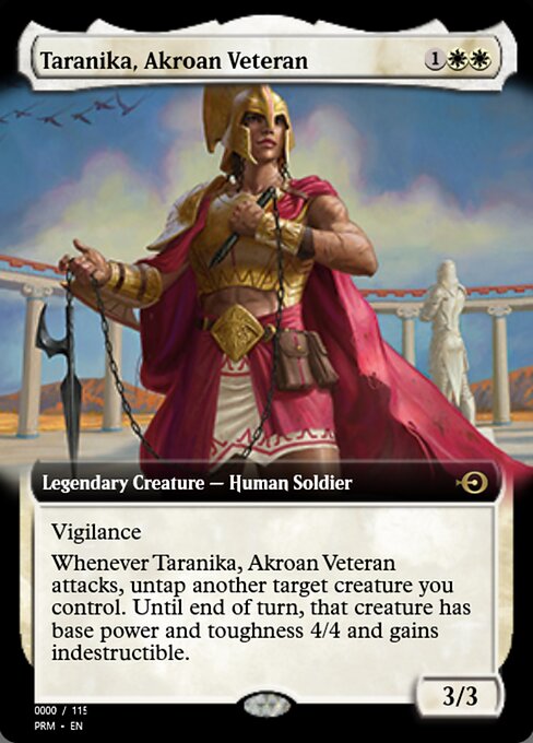 Taranika, Akroan Veteran from Magic Online Promos