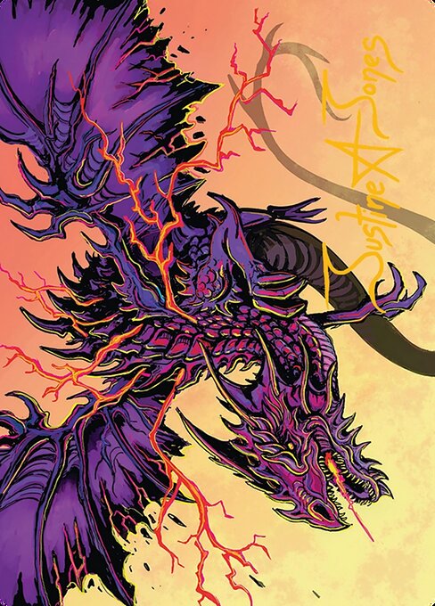 Stormshriek Feral // Stormshriek Feral from Tarkir: Dragonstorm Art Series
