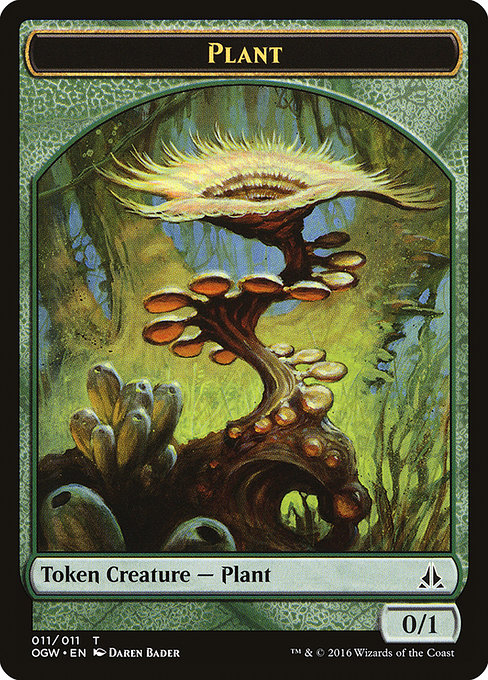 Plant from Oath of the Gatewatch Tokens